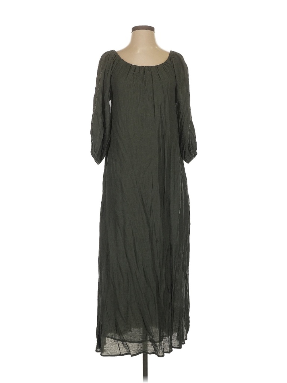Mango Green Dress